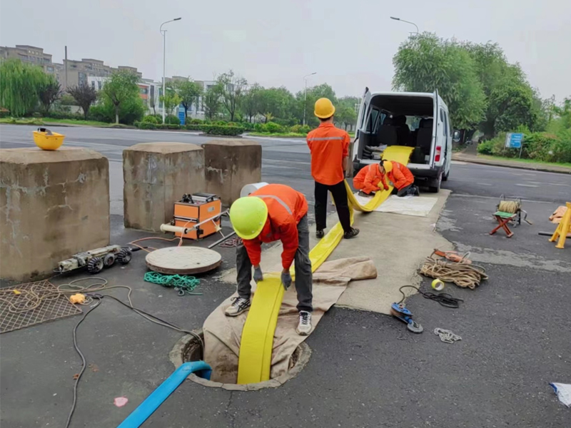 小区光固化管道修复