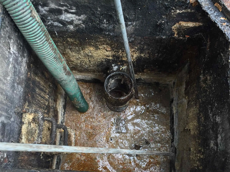 小区隔油池清理